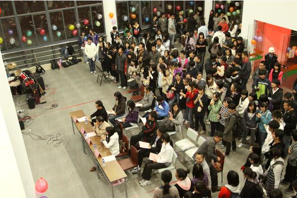 外语节开幕式现场